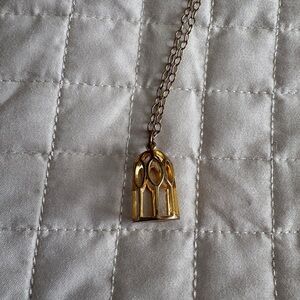 J.Crew Birdcage Pendant Necklace